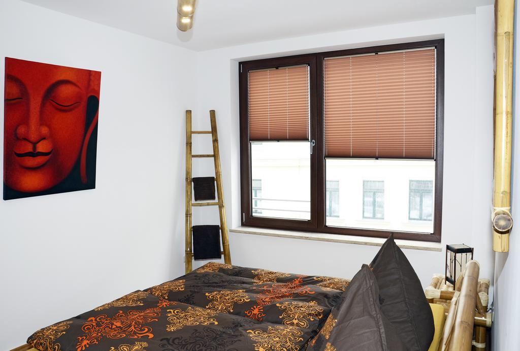 Bambus Apartment Leipzig Exterior foto